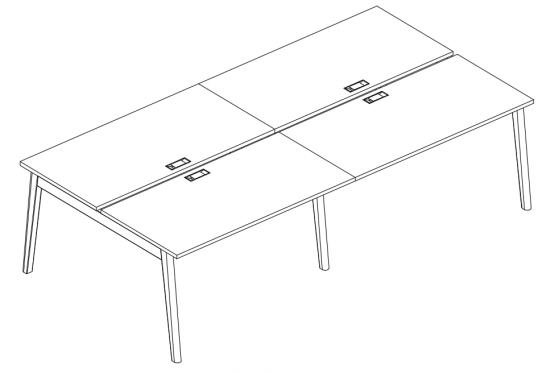 Рабочая станция (4х140) мокко премиум